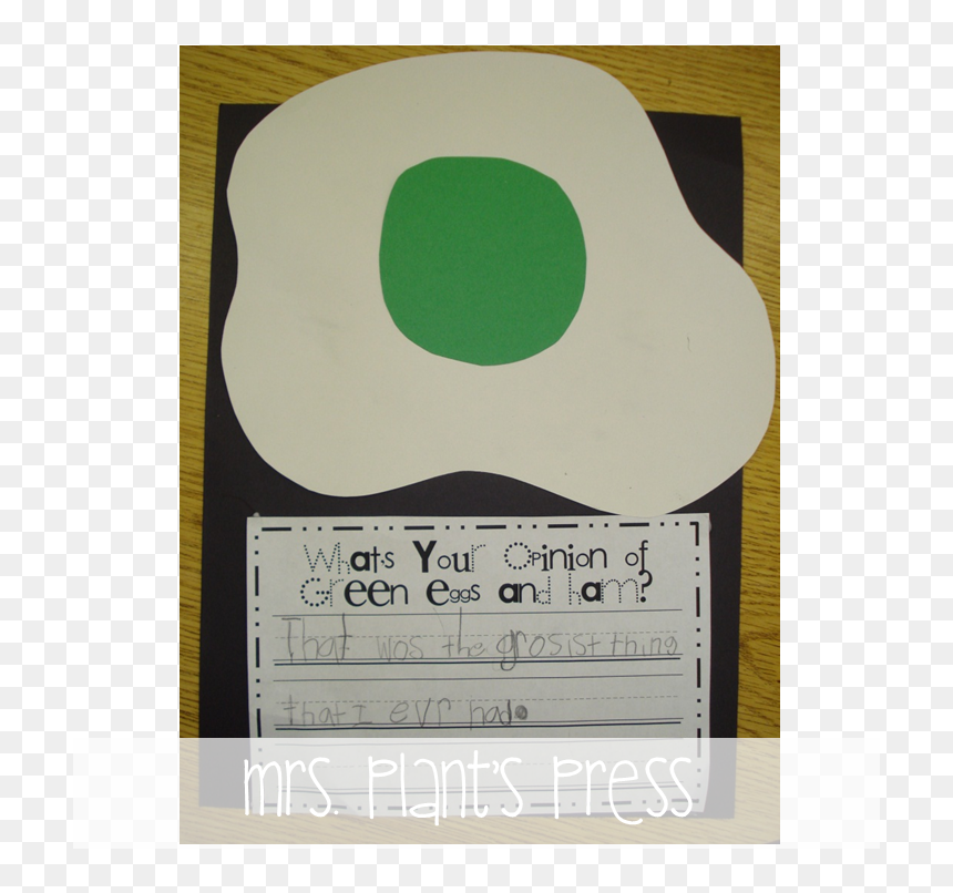 Construction Paper, HD Png Download - green eggs and ham png