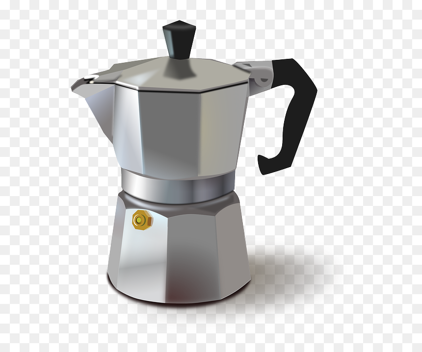 Percolator, Metallic, Pot, Metal, Old, Coffeemaker - Metal Italian Coffee Maker, HD Png Download - cooking utensils png