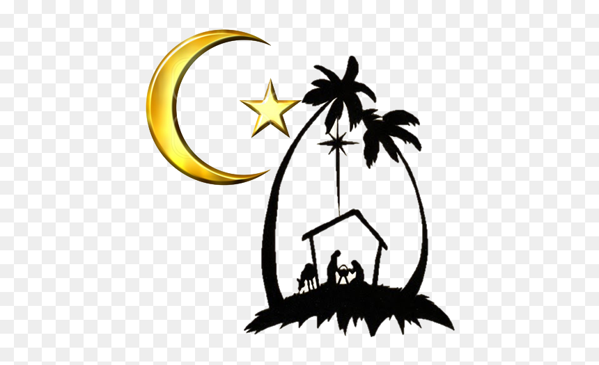Islam Download Png - Nativity Art Stencil, Transparent Png - islam png