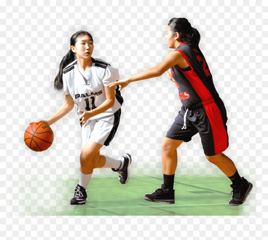 Basketball Moves, HD Png Download - basketball players png