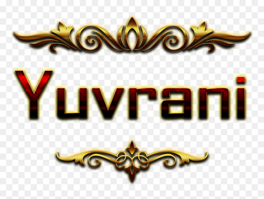 Yuvrani Name Logo Bokeh Png - Naresh Name, Transparent Png - gold bokeh png
