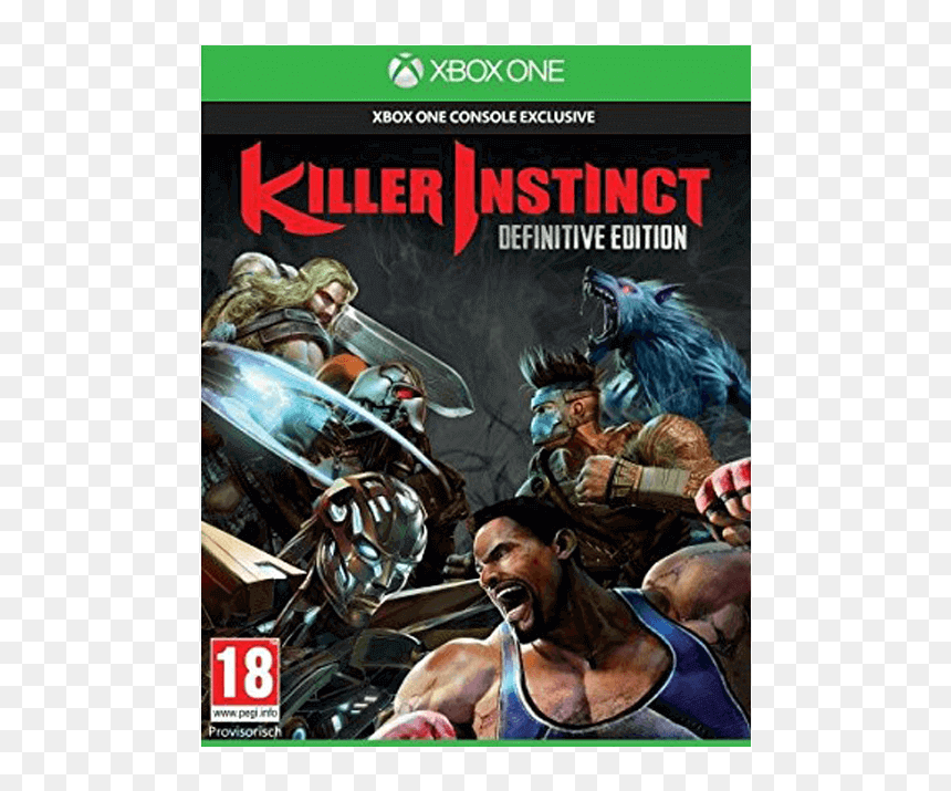 Killer Instinct Xbox One Cover, HD Png Download - killer instinct logo png