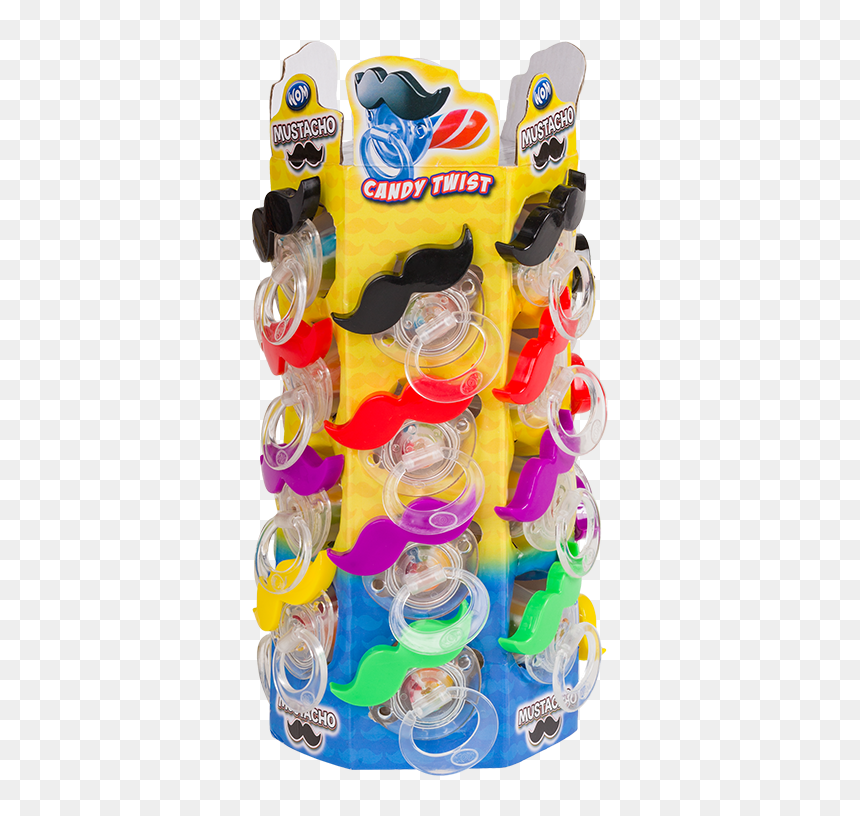 Imagen Mustacho Torre Display - Candy Twist Mustacho 15g, HD Png Download - mustach png
