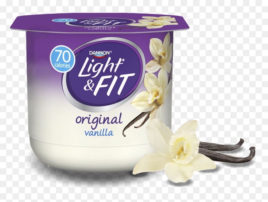 Vanilla Nonfat Yogurt - Yogurt Vanilla, HD Png Download - vanilla flower png