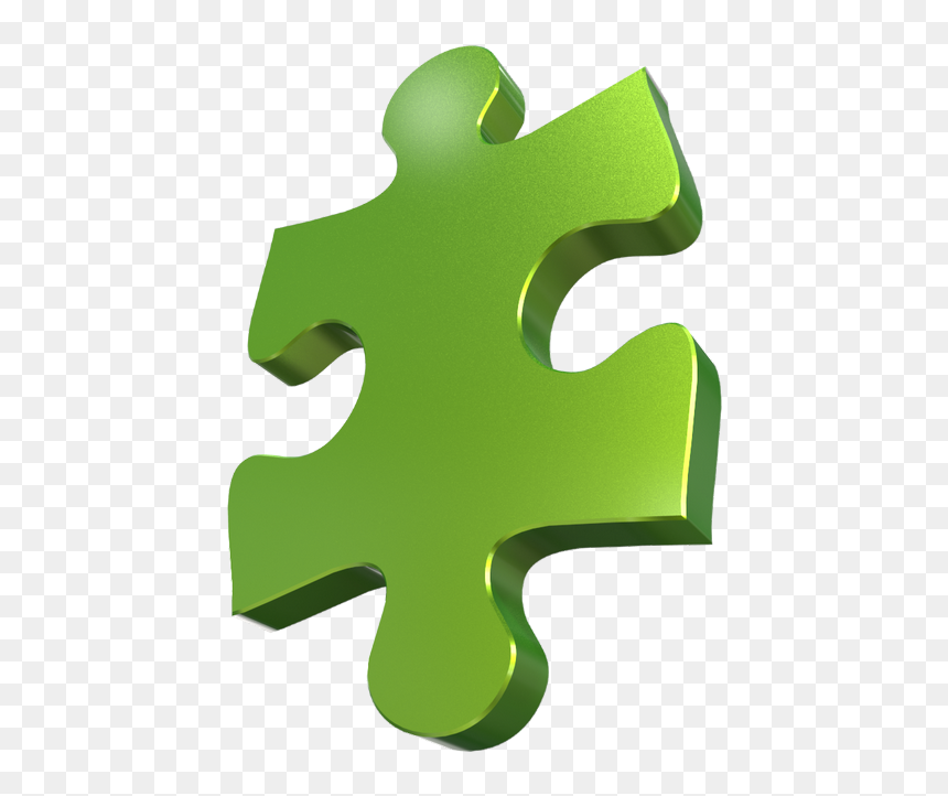 D Piece Encode - Puzzle Clipart 3 D, HD Png Download - jigsaw puzzle png
