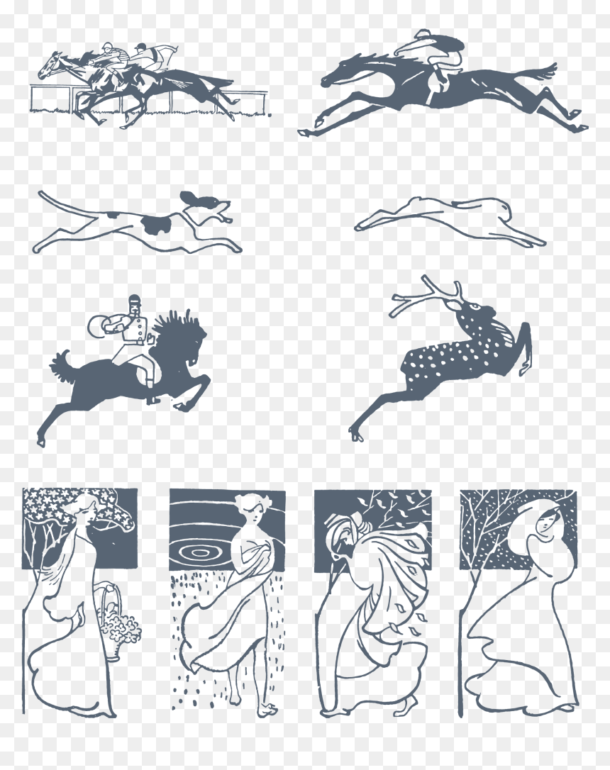 Preview All The "art Nouveau, HD Png Download - art nouveau png