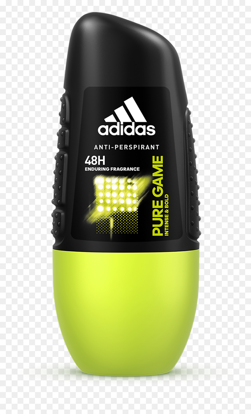 Pure Game Anti Perspirant Roll On For Him - Adidas Dynamic Pulse Antiperspirant, HD Png Download - addidas png