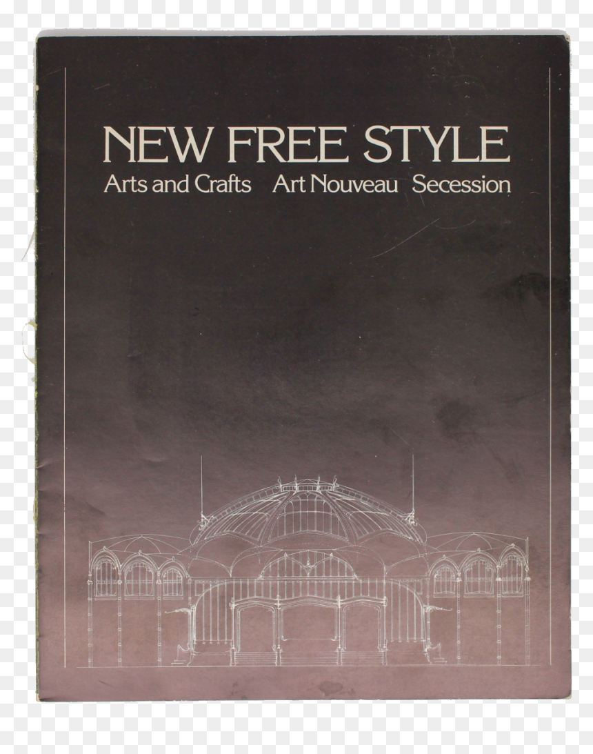New Free Style Arts And Crafts Art Nouveau Secession - Book Cover, HD Png Download - art nouveau png
