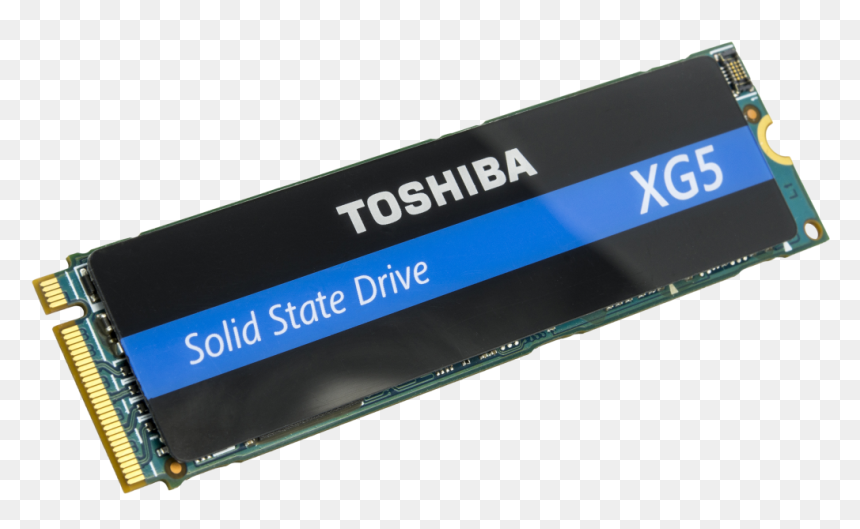Toshiba Launches Xg5 Nvme Client Ssd With 64-layer - Toshiba Xg5, HD Png Download - ssd png