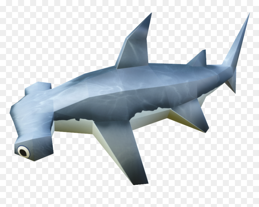 Hammerhead Shark - Requiem Shark, HD Png Download - hammerhead shark png