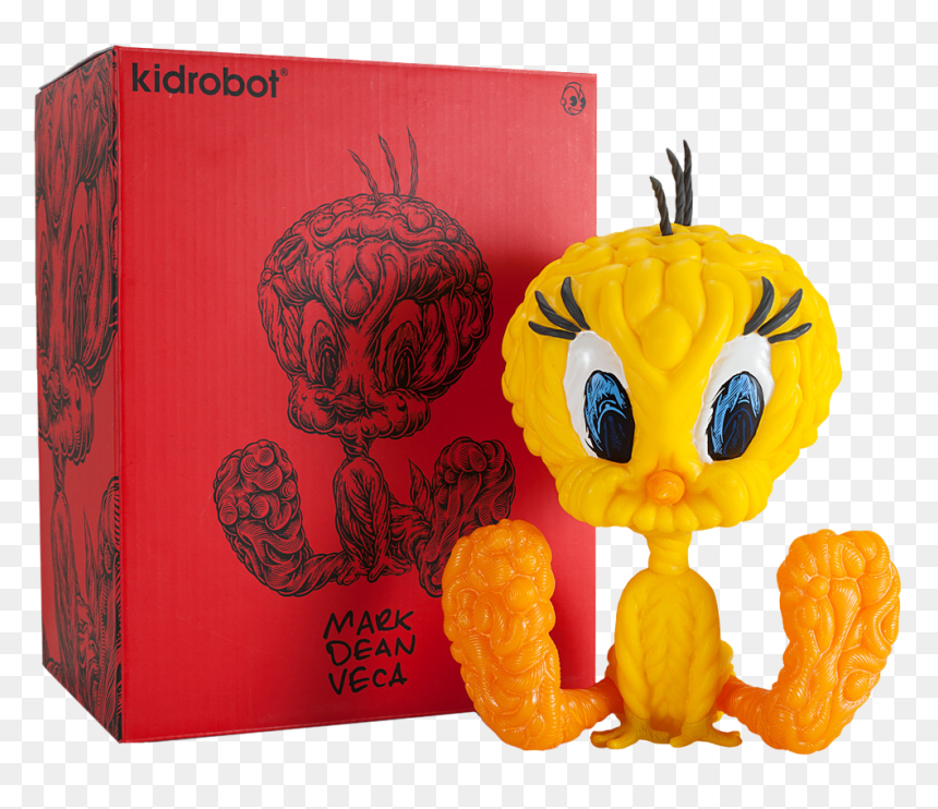 Looney Tunes Tweety Bird Mark Dean Veca Vinyl Figure - Looney Tunes Toys Collections, HD Png Download - tweety bird png