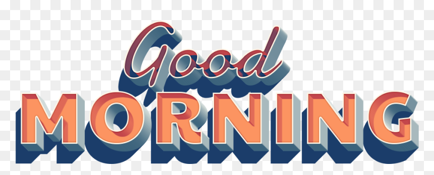 Calligraphy, HD Png Download - morning png