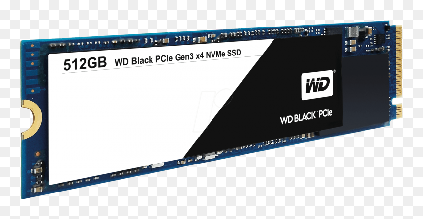 Ssd Wd Black 256gb M 2 2280 Nvme, HD Png Download - ssd png