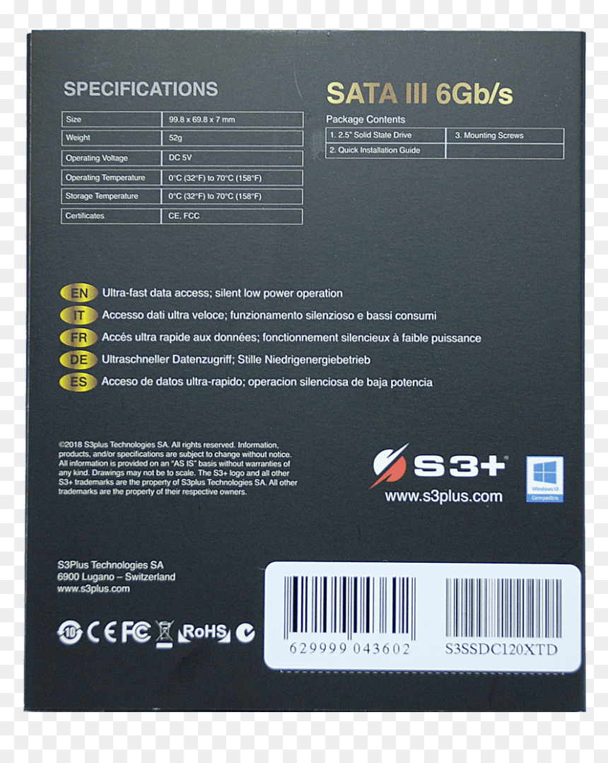 Ssd Png, Transparent Png - ssd png