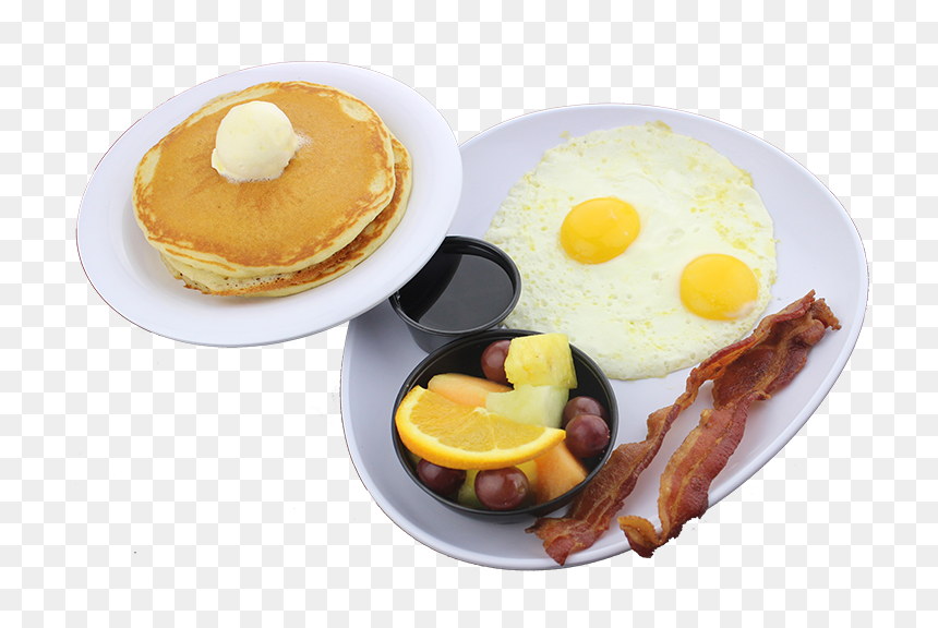 Pancake, HD Png Download - bacon and eggs png