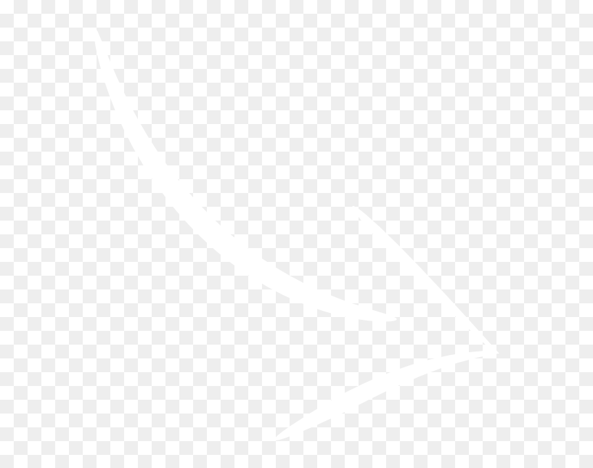 Johns Hopkins Logo White, HD Png Download - white down arrow png