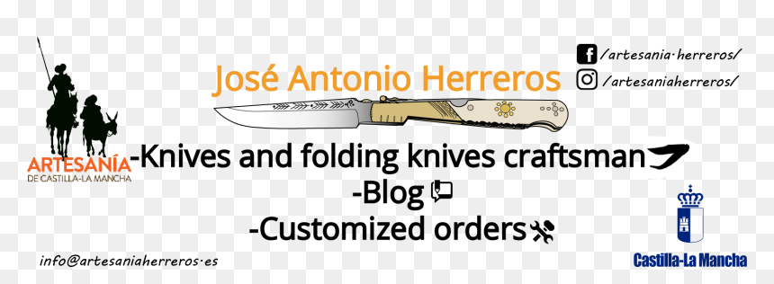 Jose Antonio Herreros - Regional Government Of Castile-la Mancha, HD Png Download - knives png