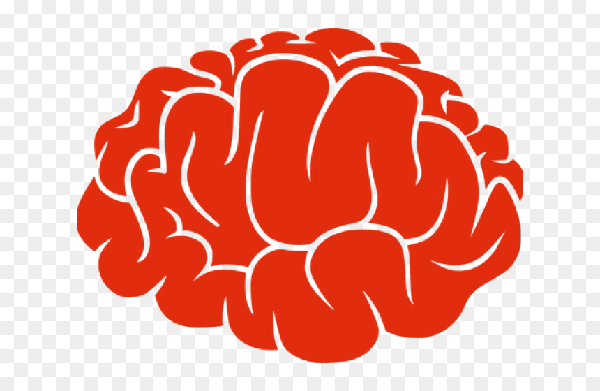 Transparent Red Lightning Clipart - Pink Brain Icon Transparent, HD Png Download - lightning vector png