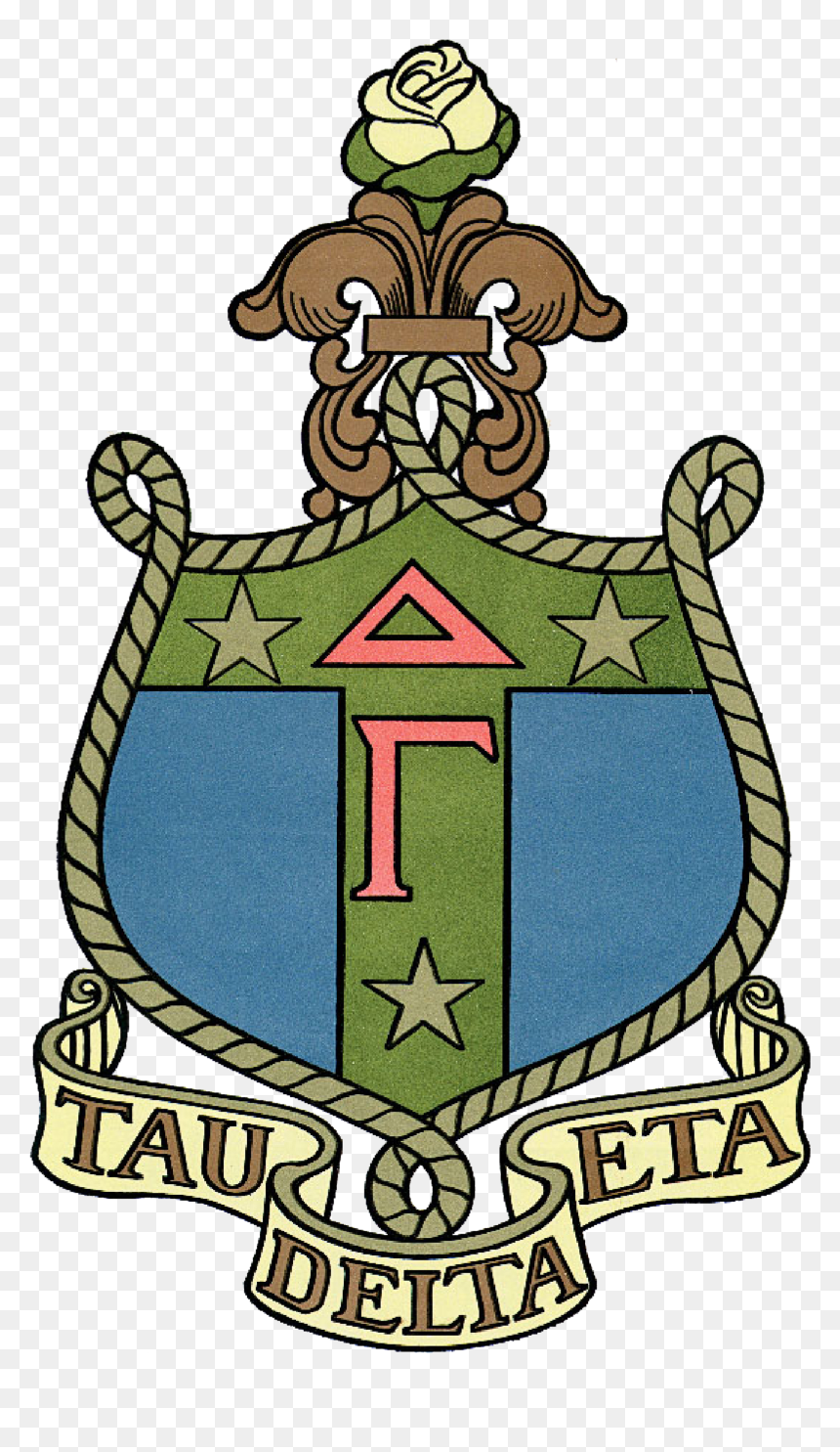 Delta Gamma Crest, HD Png Download - delta symbol png