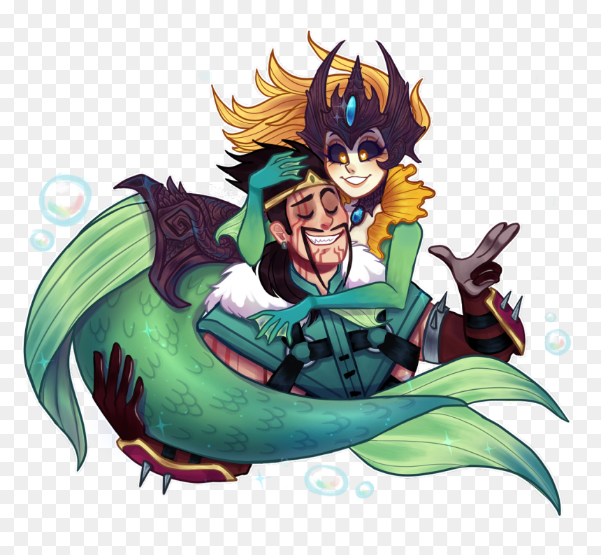 #leagueoflegends #fanart #nami #dravenpic, HD Png Download - draven png