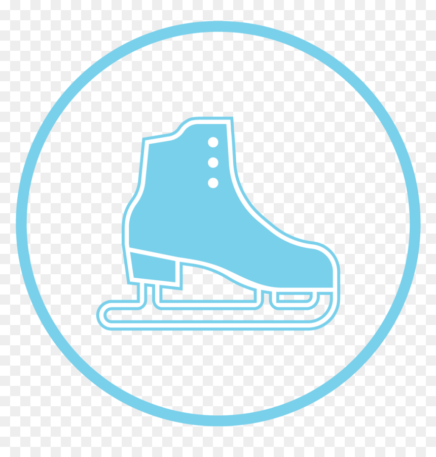 Footwear,figure Skate,ice Skate,ice Hockey Art,ice - Figure Skate, HD Png Download - ice skate png