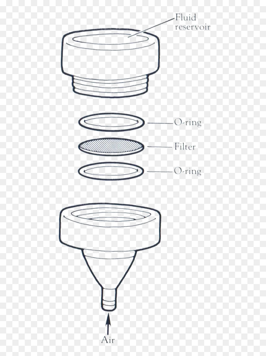 Membrane Filter Holder, HD Png Download - air bubbles png
