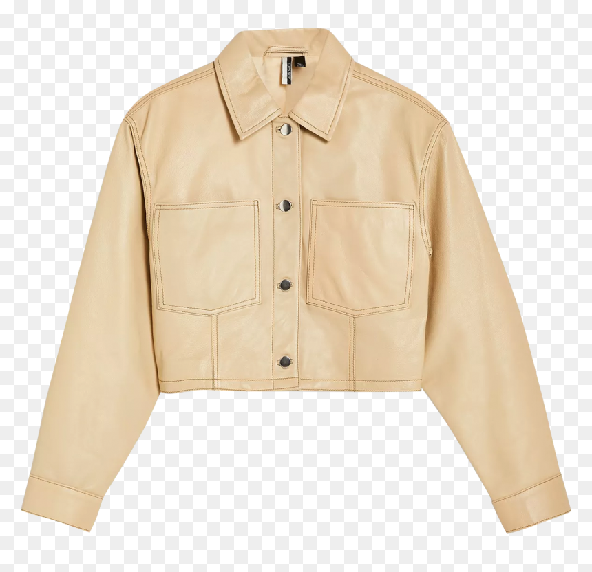 Leather Jacket, HD Png Download - elizabeth olsen png