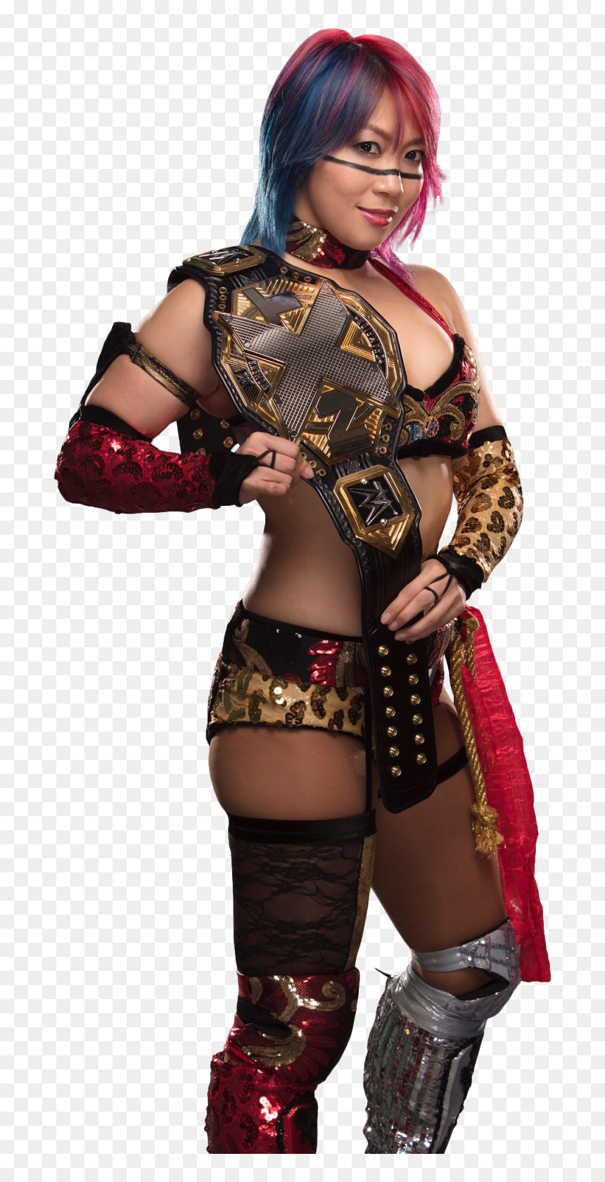 Asuka Wwe Nxt Women Champion, HD Png Download - asuka wwe png