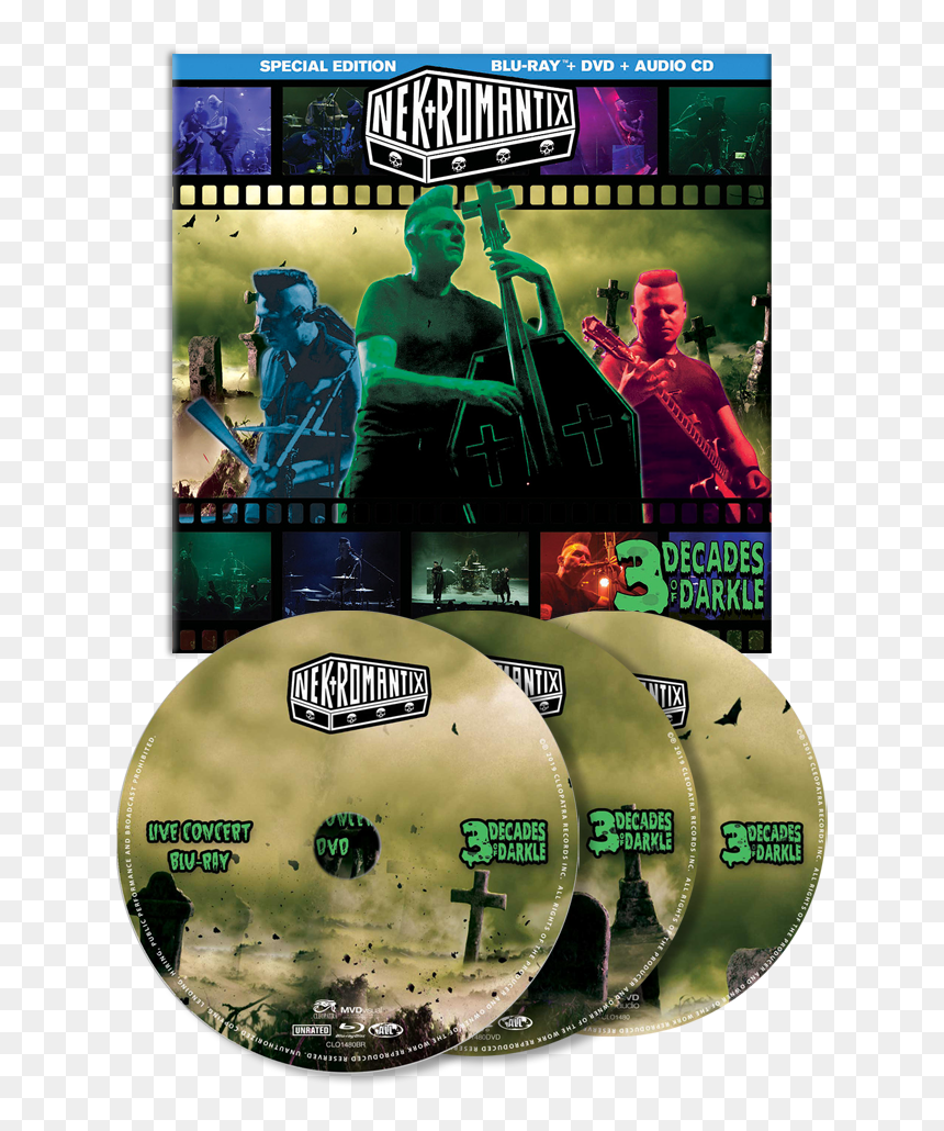 Nekromantix 3 Decades Of Darkle, HD Png Download - ray lewis png