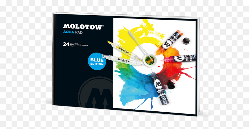 Molotow Aqua Pad, HD Png Download - acuarela png