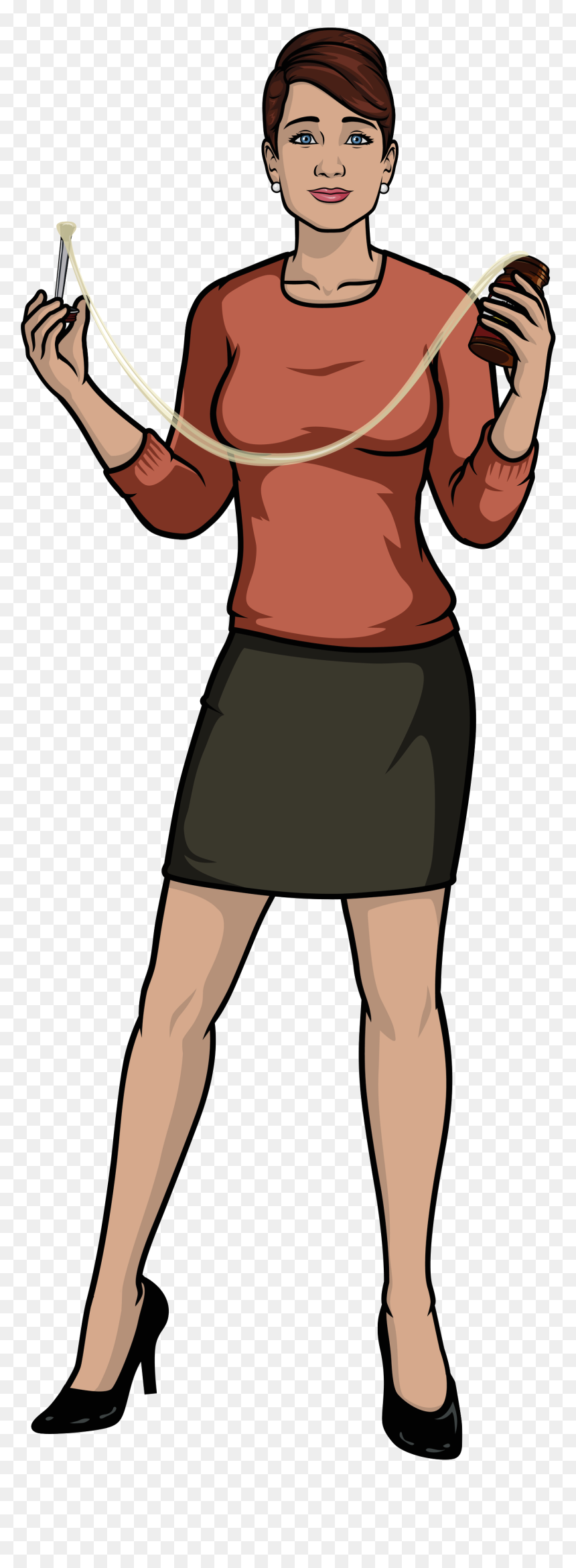 Archer Wiki - Cheryl From Archer, HD Png Download - sterling archer png