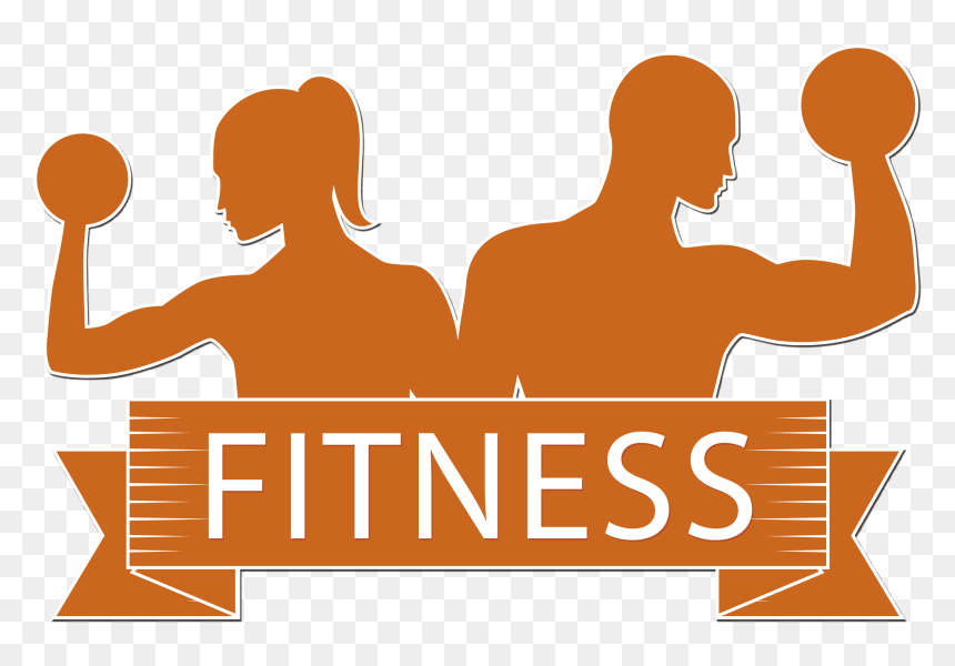Vector Fitness Logo Png, Transparent Png - bodybuilder silhouette png