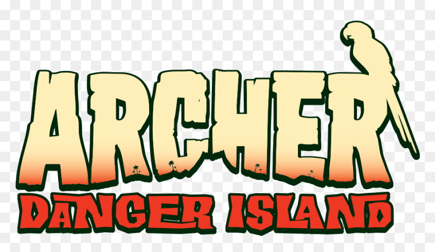 Archer Danger Island Logo Png, Transparent Png - sterling archer png