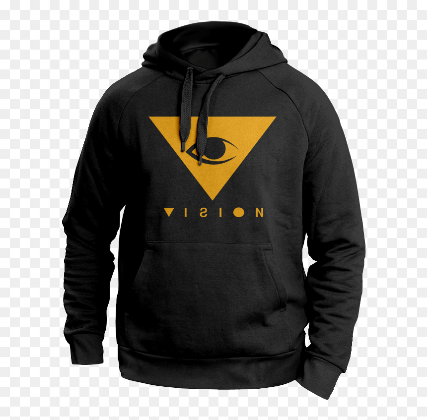 Black Hoodie No Print, HD Png Download - vision icon png
