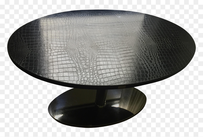 Fendi Casa Black Crocodile Bar Table/desk On Chairish, HD Png Download - bar table png