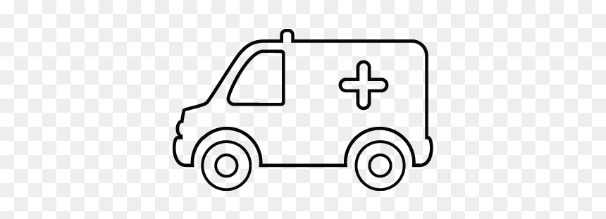 Ambulance Public Transportation, Emergency, Hospital - City Car, HD Png Download - ambulance icon png