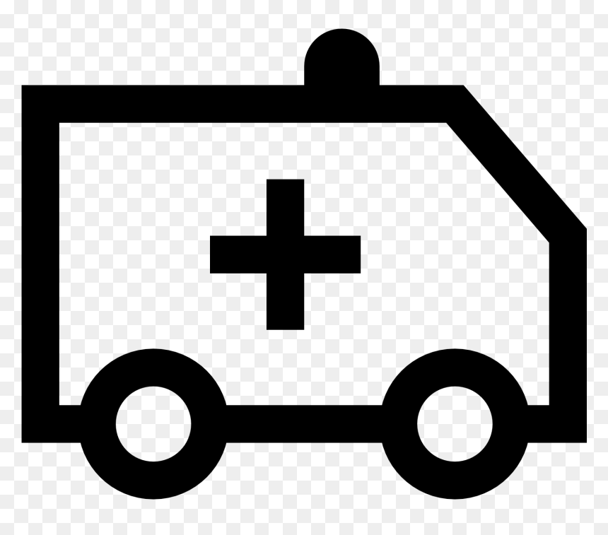Ambulance Icon Png - Transport & Security Icons, Transparent Png - ambulance icon png