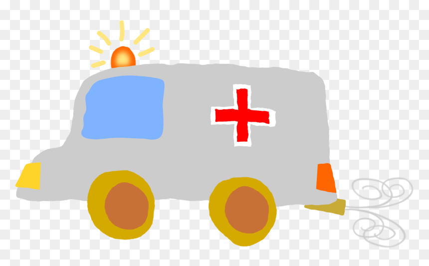 This Free Icons Png Design Of Crooked Ambulance - Clip Art, Transparent Png - ambulance icon png