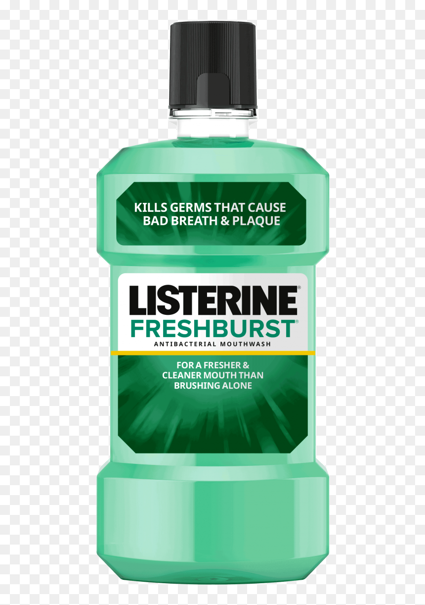 New Listerine Freshburst Clean - Listerine Freshburst Antiseptic Mouthwash, HD Png Download - germs png