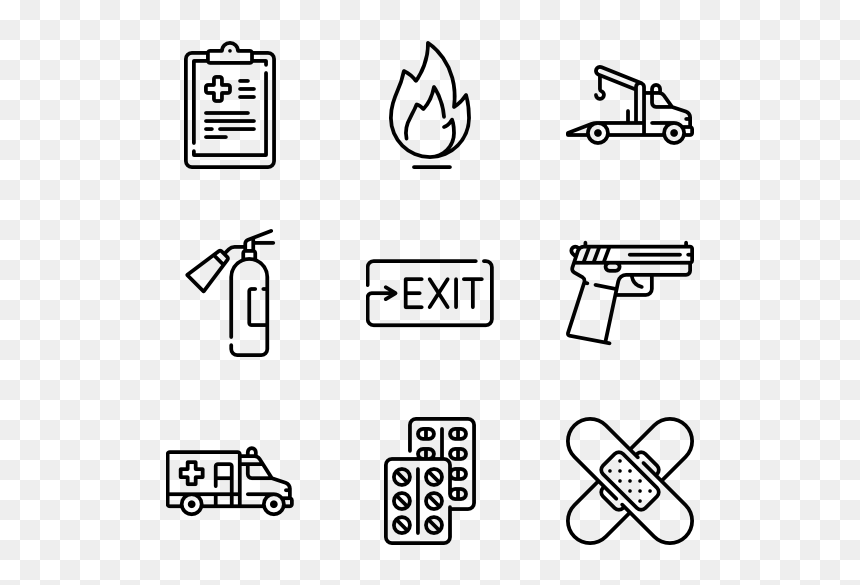 Hand Drawn Png, Transparent Png - ambulance icon png