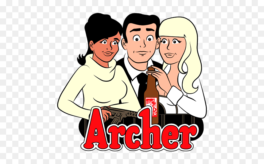 Cartoon, HD Png Download - sterling archer png