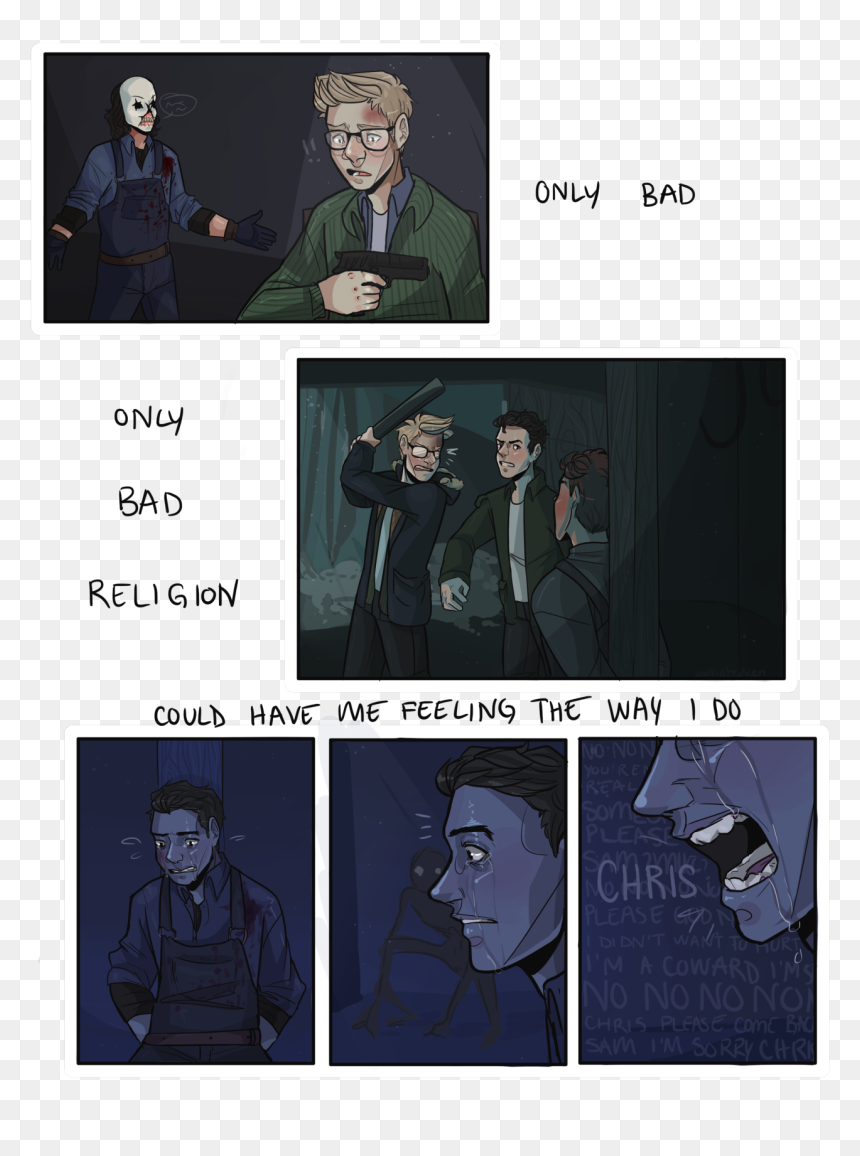 Frankly - Cartoon, HD Png Download - until dawn png