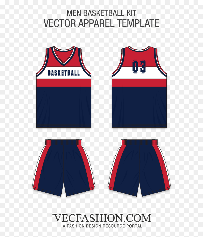 Men Tank Top Template, HD Png Download - basketball jersey png
