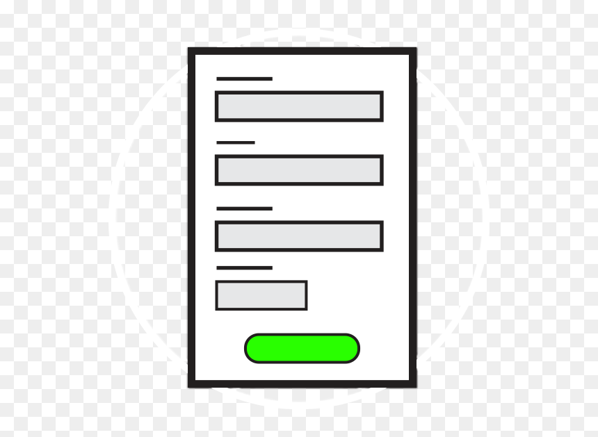 Line Font Angle Text Messaging - Circle, HD Png Download - messaging icon png