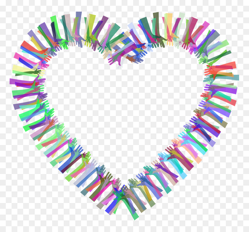 Heart, Love, Hands, Arms, Reaching, Volunteer, Helping - תעביר את זה הלאה, HD Png Download - heart hands png