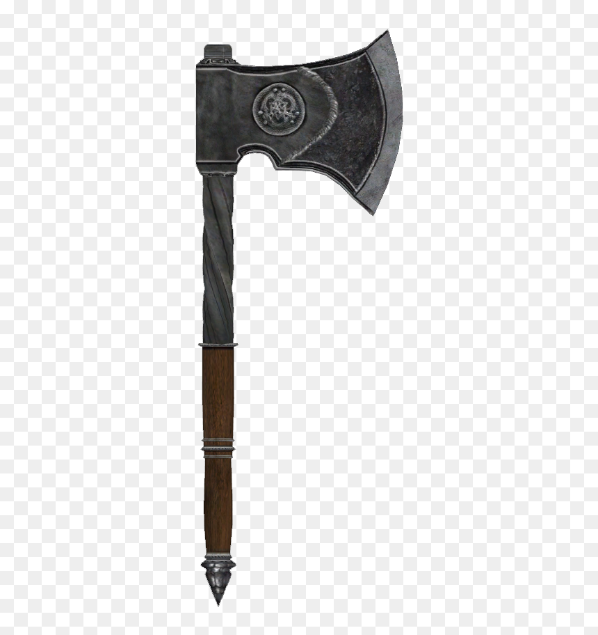 Oblivion Steel War Axe, HD Png Download - oblivion png