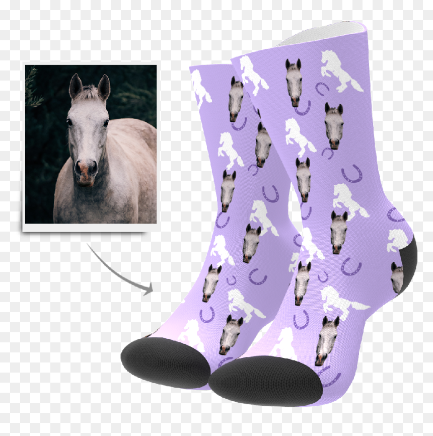 Sock, HD Png Download - horse face png