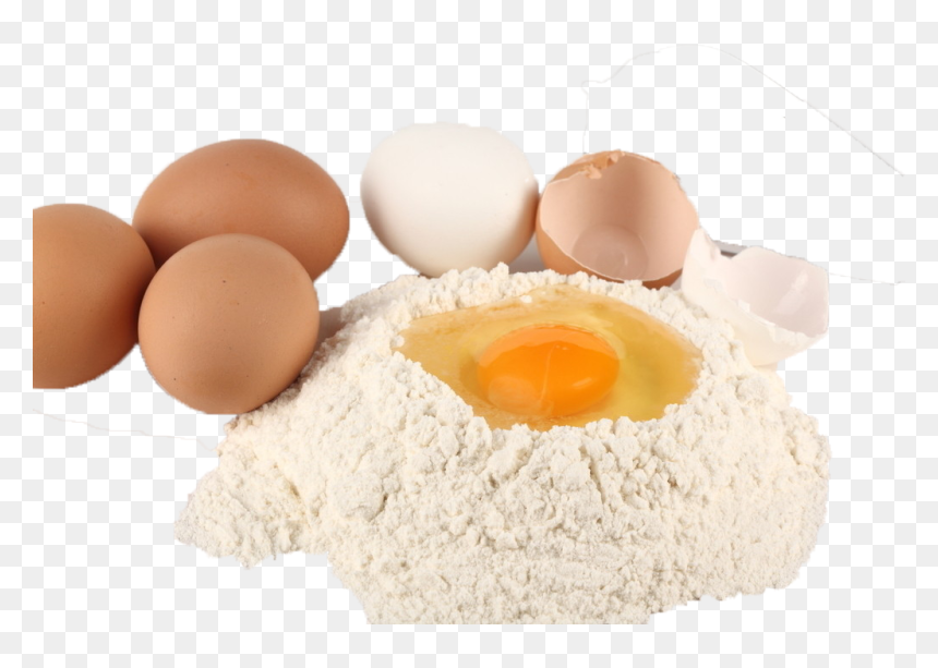 Flour Dough Baking Cake Pastry - Flour Eggs Png, Transparent Png - egg bhurji png