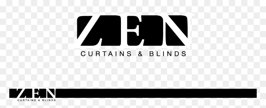 Logo Design By Smdhicks For Zen Curtains & Blinds, HD Png Download - modern curtains png
