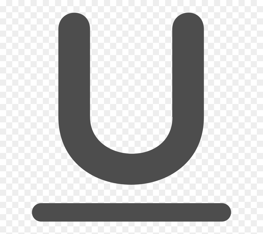 Antu Format Text Underline - Underline Text Svg Icon, HD Png Download - underline designs png